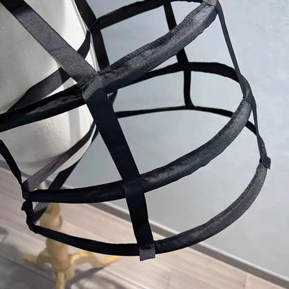 Women’s Baroque Pannier Petticoat – Victorian Bustle Hoop Skirt Underskirt Crinoline for Vintage Cosplay