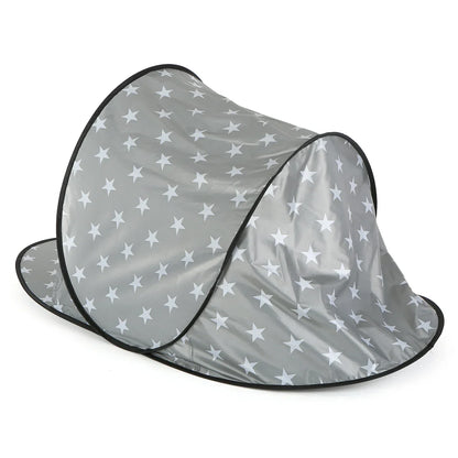 Enjoy the Sun Safely with UV-Proof Beach Tent - Automatic Instant Pop-Up Sunshelter for Baby and Kid, Portable Water-Resistant Camping Sun Shelter