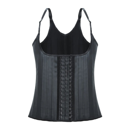 Latex Body Shaping Corset Top – Tummy Control Waist Cincher Sports Shaping Vest for Slim Fit Body Shaper