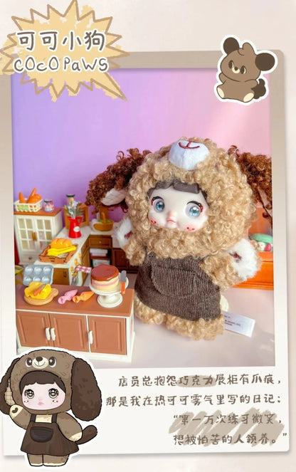Genuine Nommi V5 Puppy Diary Series Blind Box – Cute Plush Desktop Ornament Surprise Gift for Girls