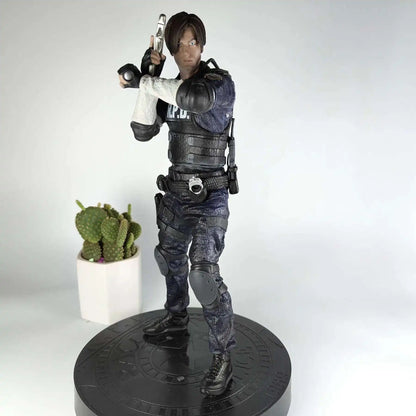 VALENTINE Jill & Leon Scott Kennedy 30cm Action Figure – Biohazard Evil Statue Collectible Toy