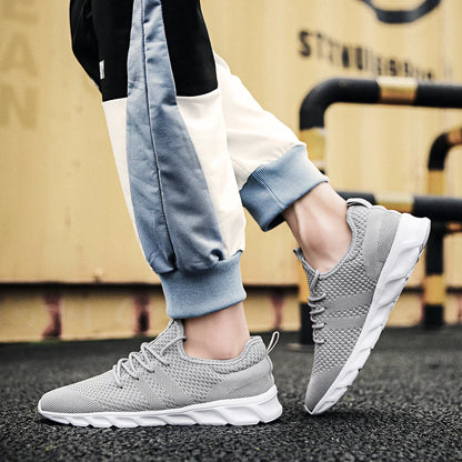 Men's Light Running Shoes – Comfortable, Breathable, Anti-Skid & Wear-Resistant Sneakers for Jogging & Sports