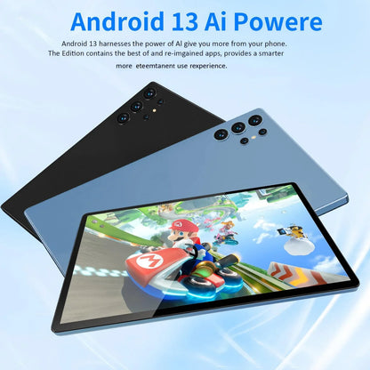 10.1 Inch Android Tablet - HD Display Octa Core 4GB RAM 64GB ROM WiFi Google Play Dual SIM Call Tablet PC