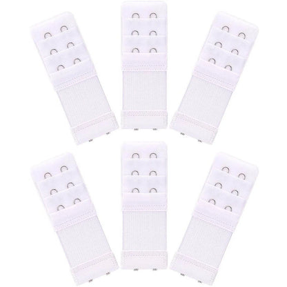 6PCS Women’s Bra Extender Strap Set – Adjustable Hook Extension for Bras, Underwear & Intimates Accessories