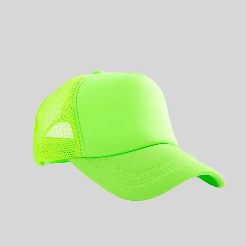Personalized Logo Trucker Hats - Custom Foam Mesh Baseball Caps for Men & Women, Snapback Sun Hats