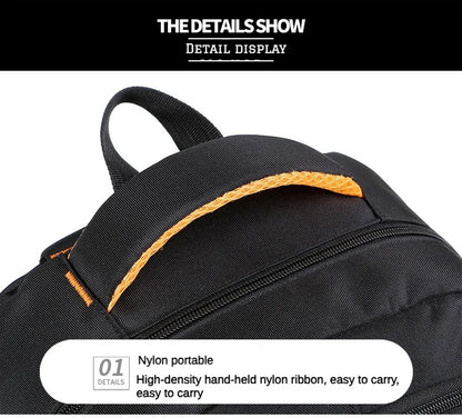 Men’s Oxford Waterproof Backpack – Business Laptop Rucksack for Travel, Work & High School Students