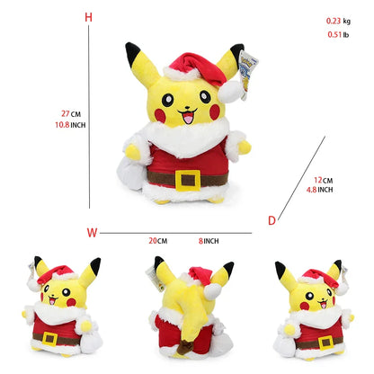 Cos Eevee Pikachu Cosplay Plush Toy – Lucario Stuffed Animal Doll, 20-30CM Cartoon Collectible Gift