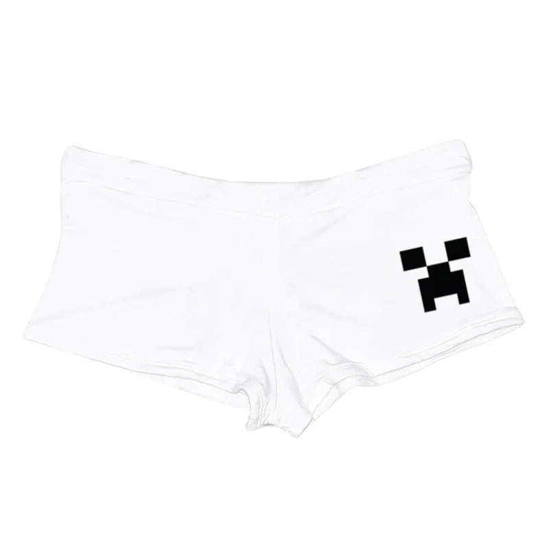 Harajuku Letter Print Y2K Shorts — Punk, Goth, Hiphop, Vintage Streetwear Half Pants for Women