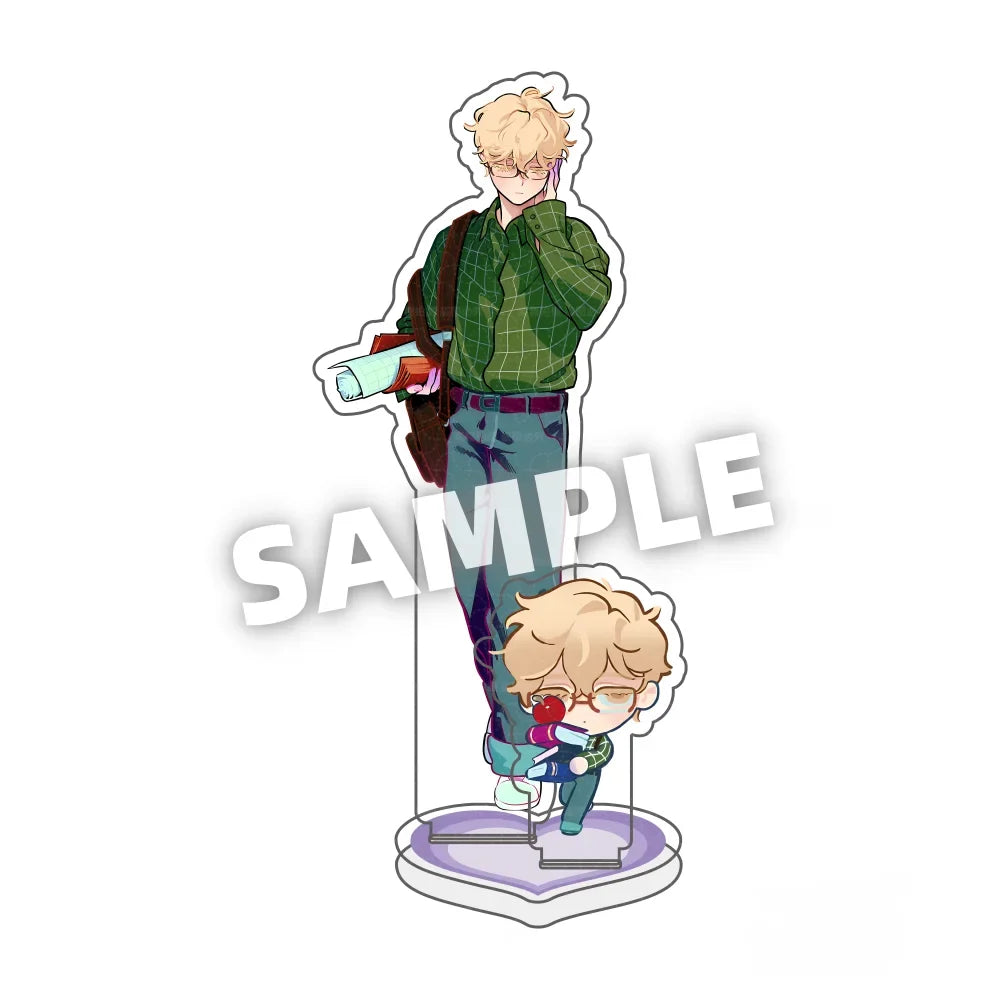 Anime Alien Stage Acrylic Stand Figure - Ivan Till Luka Sua Mizi Desktop Ornament Keychain Collectible Gift