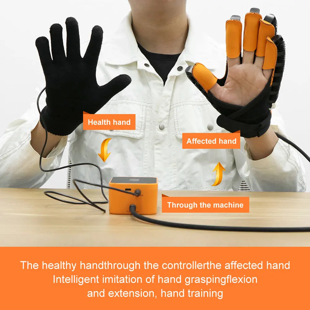 Rehabilitation Robot Gloves — Intelligent Hand Therapy for Stroke, Hemiplegia, Finger Massage & Surgery Recovery