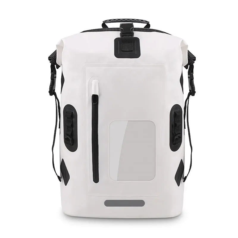 30L Waterproof Drift Bag – Swimming Backpack for River Trekking, Diving, Rafting, Canoeing & Kayaking, Wet/Dry PVC Camping Bag