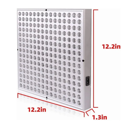 LED Red Light Therapy Panel Lamp – Anti-Aging Facial Skin Care, 225 LED Lights for Body Pain Relief & Physical Therapy