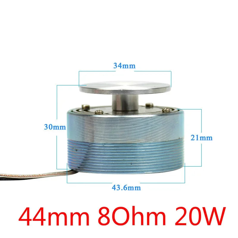 AIYIMA Portable Audio Speaker — 25W/20W Full Range 4Ω/8Ω Vibration Bass Speaker, 44/50MM Resonance Altavoz Portátil
