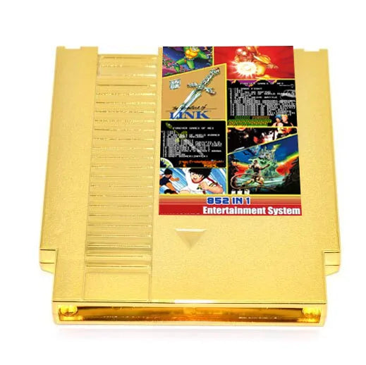 FOREVER DUO NES 852-in-1 Game Cartridge – 1024MBit Flash Chip with 405+447 Games for NES Console
