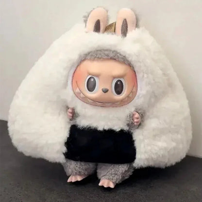 17CM Labubu Cute Milk Doll Clothes – Handmade Outfit Accessories for V1 & V3 Dolls