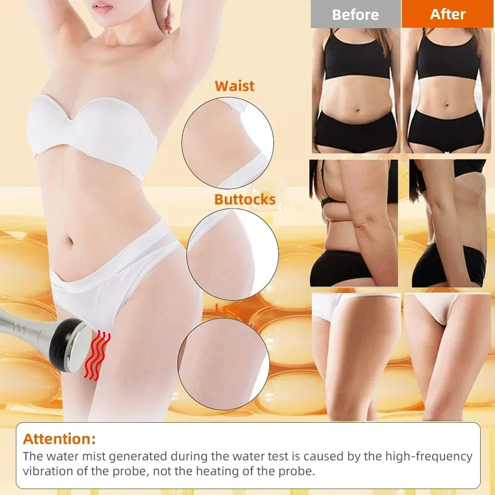 40K 3-in-1/4-in-1 Cavitation Body Slimming Machine – Facial Massager, Skin Tightening, Face Lifting & Vacuum Suction Beauty Device