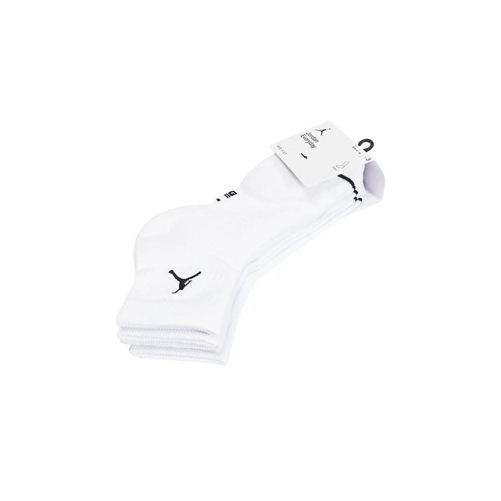 Nike 2025 U J ED Cushioned Ankle Socks 3-Pack – Adult Medium Size DX9655-100