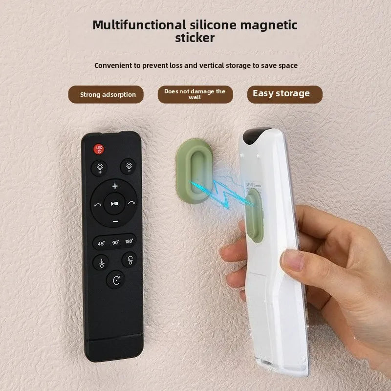 Magnetic Remote Control Holder – Strong Self-Adhesive Wall Mount for TV & AC Remotes