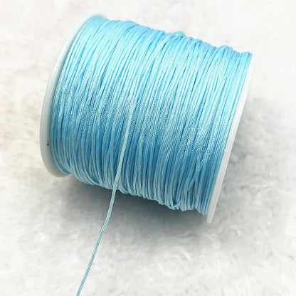 Nylon Macrame Cord Thread (0.4–1.5mm) – Braided DIY Bracelet, Beading & Tassel String