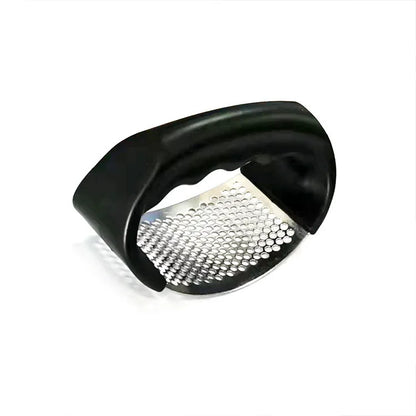 Stainless Steel Garlic Press Crusher - Manual Mincer and Chopping Tool for Garlic, Fruits, and Vegetables - Kitchen Accessories Gadget