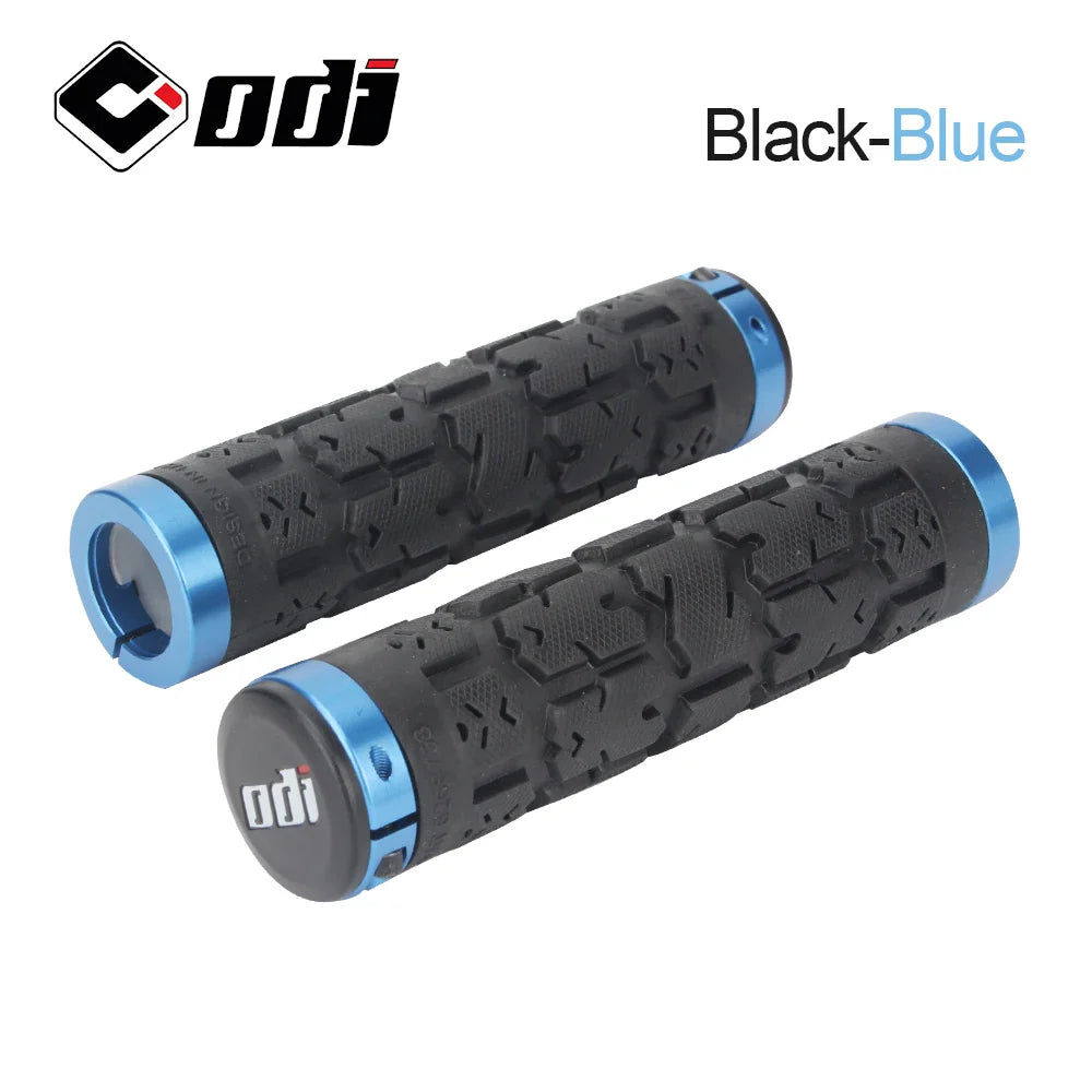 ODI RG01 Bicycle Handlebar Grips – Anti-Slip Lock-On Shock Absorbing MTB & Road Bike Grips