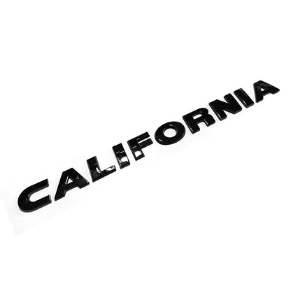 2020 California XXL Rear Lettering & 2019 California Ocean Trunk Emblem — Car Badge Replacement