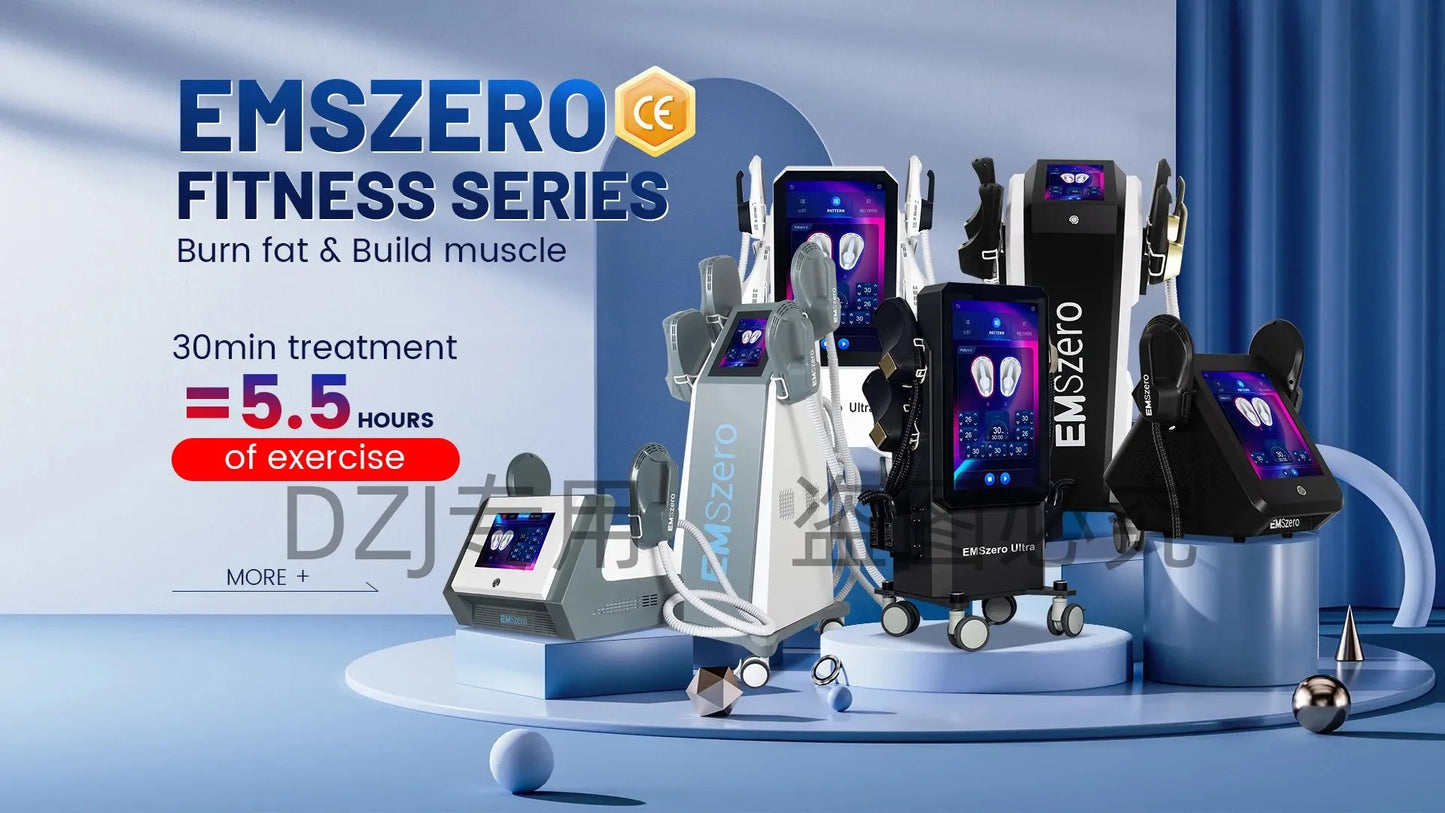 EMSzero Sculpting Machine – Portable NEO Body Slimming, Nova RF & EMS Electromagnetic Muscle Stimulator for Professional Use