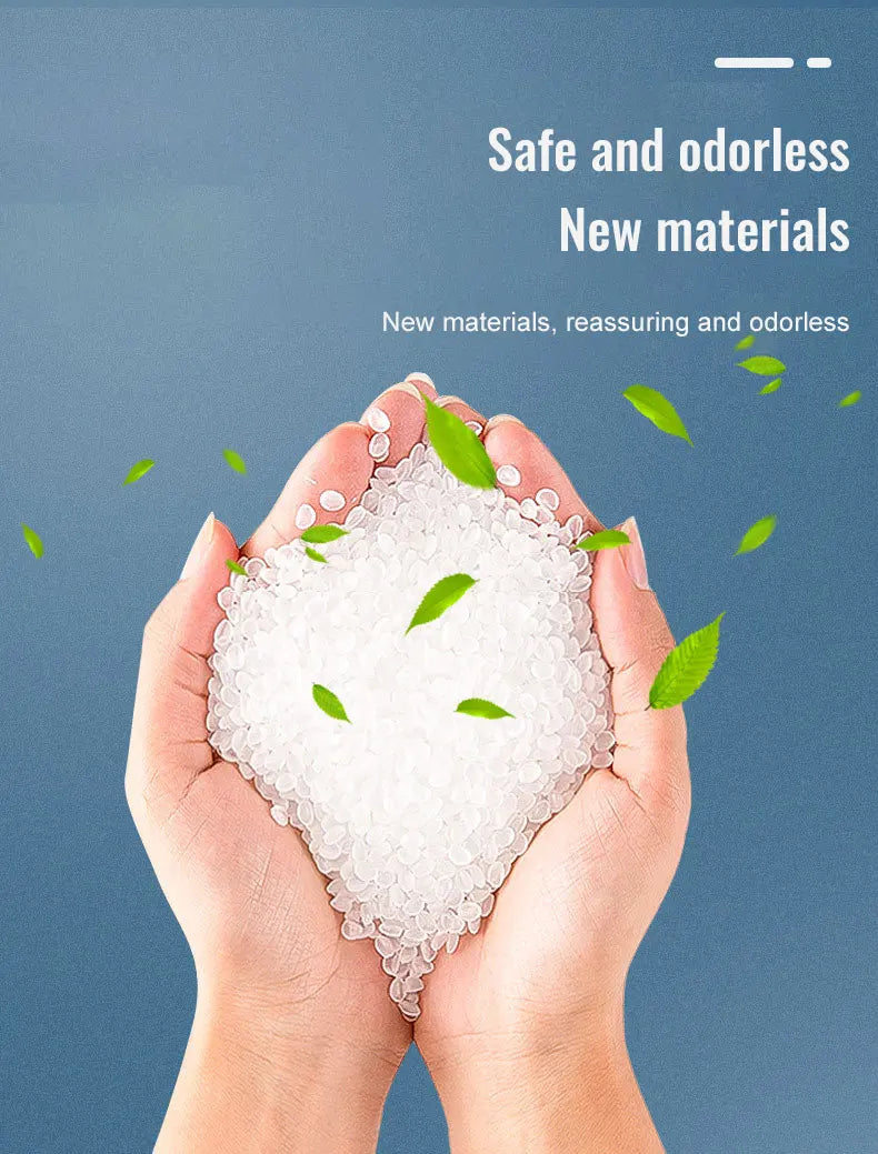 Garbage Bags with Drawstring – Transparent Disposable Bags for Household, Kitchen & Dorm Use, 3 Size Options
