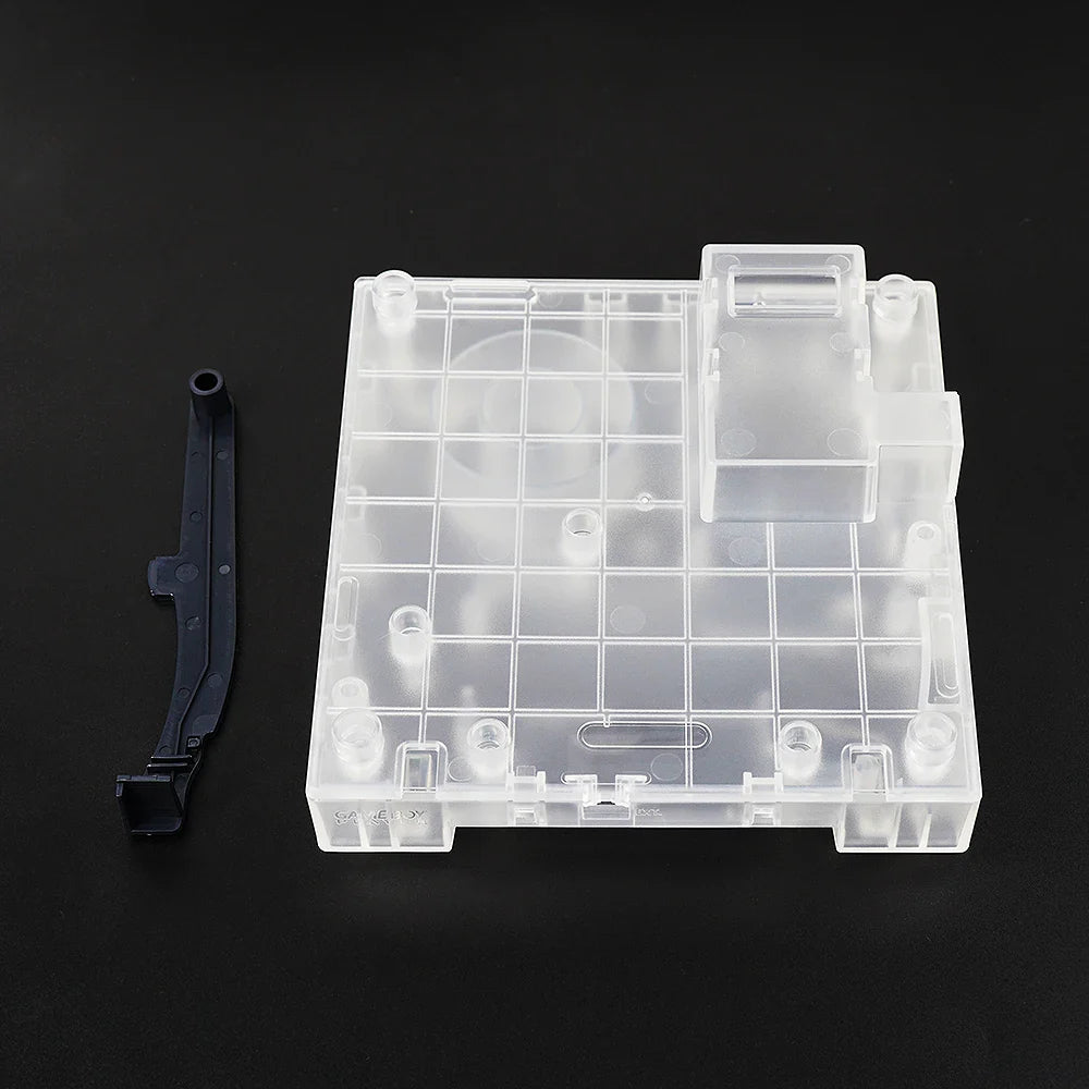 Bitfunx Translucent Base Case – GC Replacement Shell for GBA Gameboy Player Dol-017 NGC Console