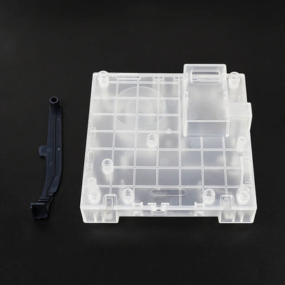 Bitfunx Translucent Base Case – GC Replacement Shell for GBA Gameboy Player Dol-017 NGC Console