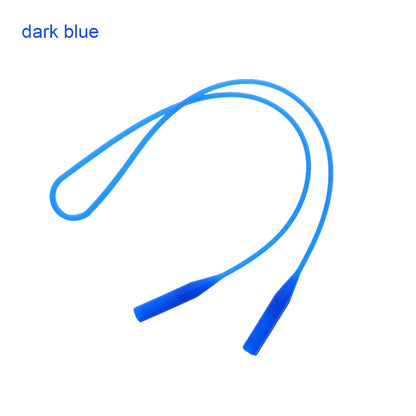 Silicone Eyeglasses Strap - Elastic Anti-Slip Sports Band, Sunglasses Chain & Cord Holder String Ropes