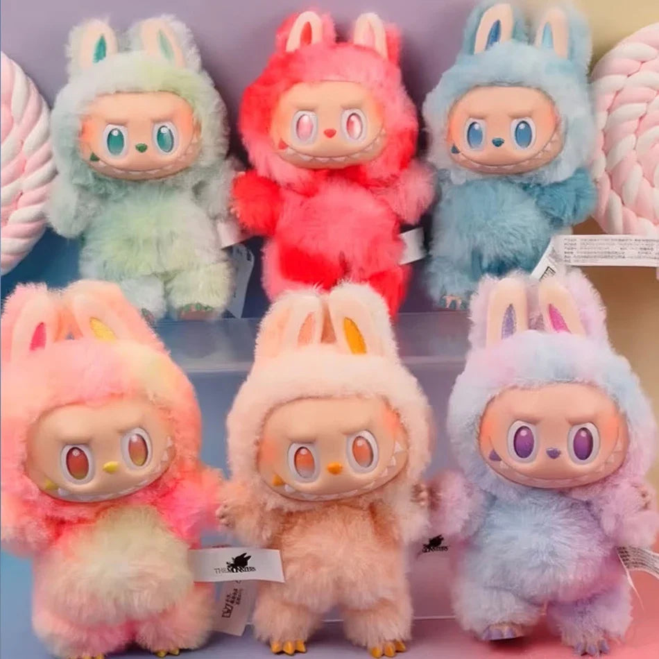 1–7pcs Abubu The Monsters V3 Blind Plush Box – Surprise Vinyl Base Toy with Keychain & Animated Characters