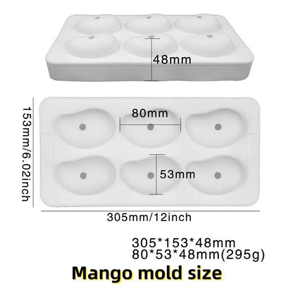 3D Lemon Shape Silicone Cake Mold — French Dessert Baking Tools for Brownies, Mousse & Pastry Decoration