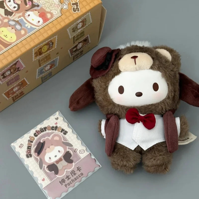 Sanrio British Afternoon Tea Blind Box — V1 V2 V3 Vinyl Doll Pendant, Handmade Decorative Gift Mystery Box