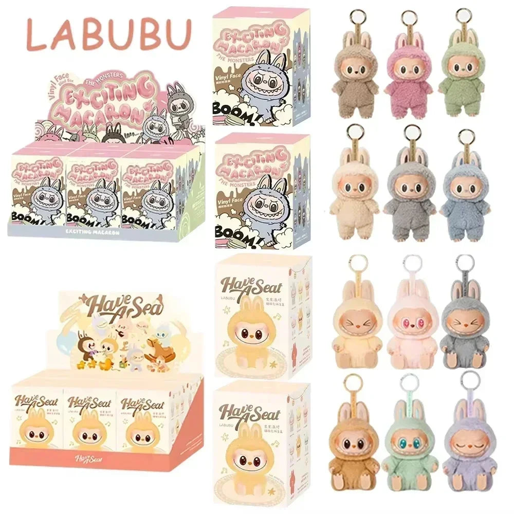Labubu “Have A Seat” Series BIG INTO ENERGY PVC Pendant Doll – Kawaii Blind Box Gift