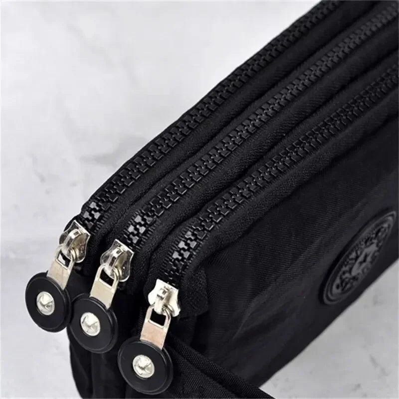 Korean-Style Large Capacity Oxford Cloth Wallet – Waterproof Coin Wallet for Men & Women