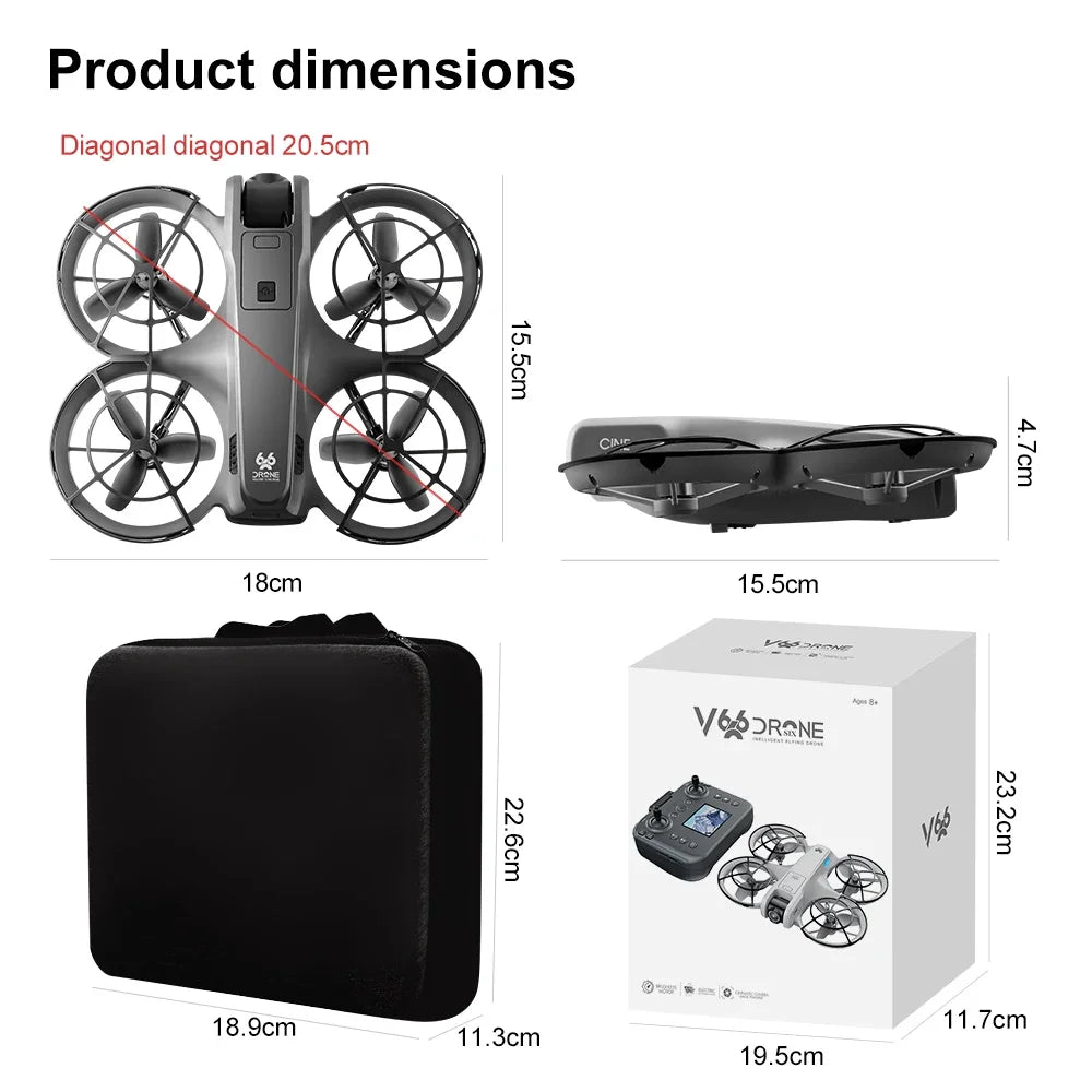 Xiaomi Mijia MINI V666 Drone — 4K 5G WiFi RC Quadcopter with Obstacle Avoidance, Brushless Motor & Altitude Hold