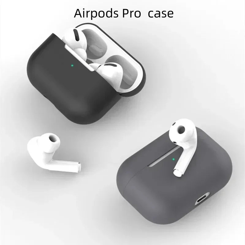 Soft Silicone AirPod Case for Apple AirPods 1, 2, 3 & AirPod Pro 2 – Protective Cover R1