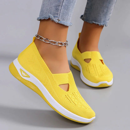Spring Women's Sports Shoes – Breathable, Lightweight, Non-Slip, Wear-Resistant Casual Sneakers