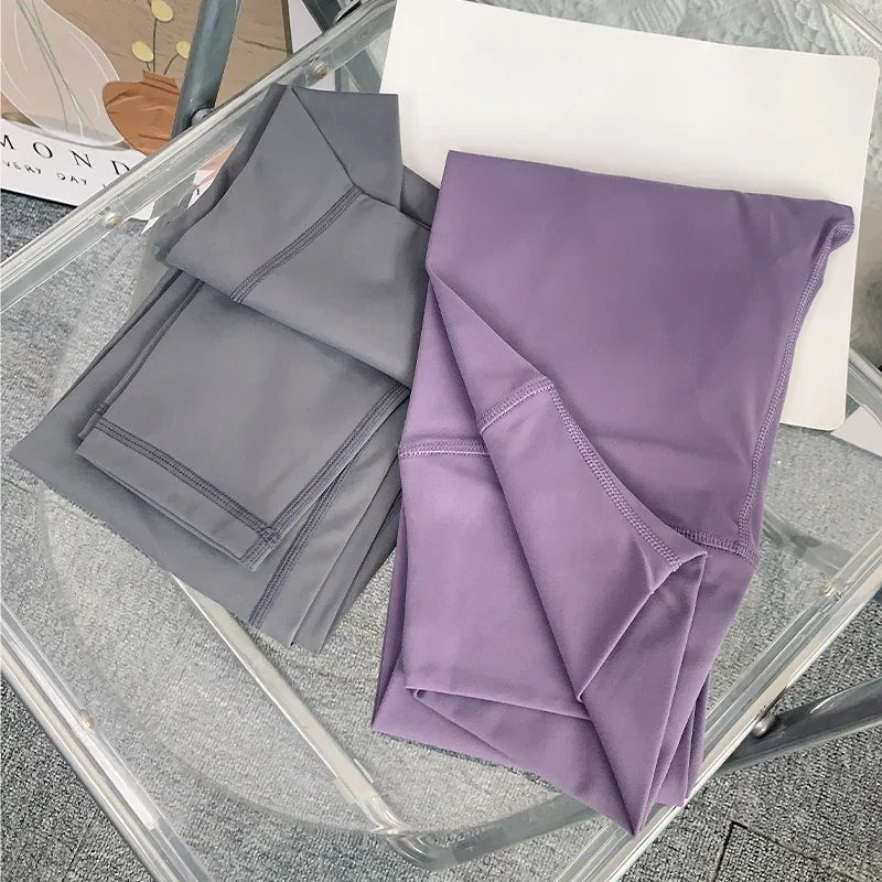 Summer Sale Women's High Waist Yoga Leggings - Breathable, Quick-Drying Pants for Fitness, Running and Gym