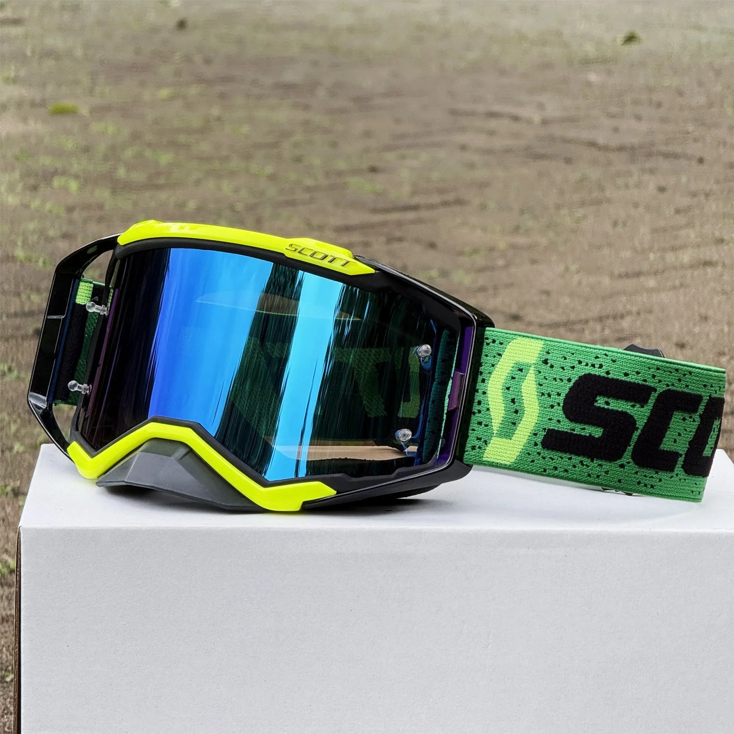 Motorcycle Riding Goggles UV400 – Dirt Bike & Cycling Glasses for Men, MTB & MX Off-Road Protection Eyewear Accessories