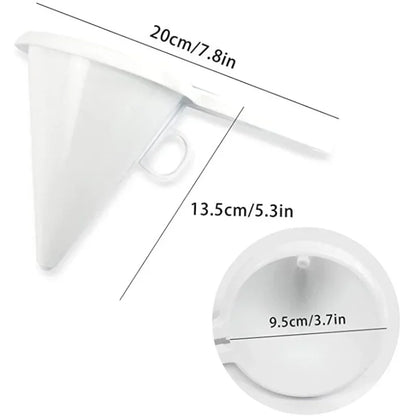 Handheld Batter Dispenser Cup – Precision Cake & Cupcake Baking Tool for Cream, Chocolate & Pastry Portion Control Funnel