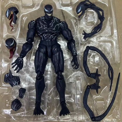 SHF Venom & Carnage Action Figures — Collectible Statue Dolls, Toy Models for Kids & Christmas Gifts