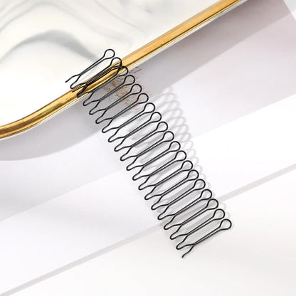AWAYTR Women's Invisible Broken Hair Hairpin - Tiara Tools Roll Curve Needle Bangs Fixed Insert Comb - Styling Accessories