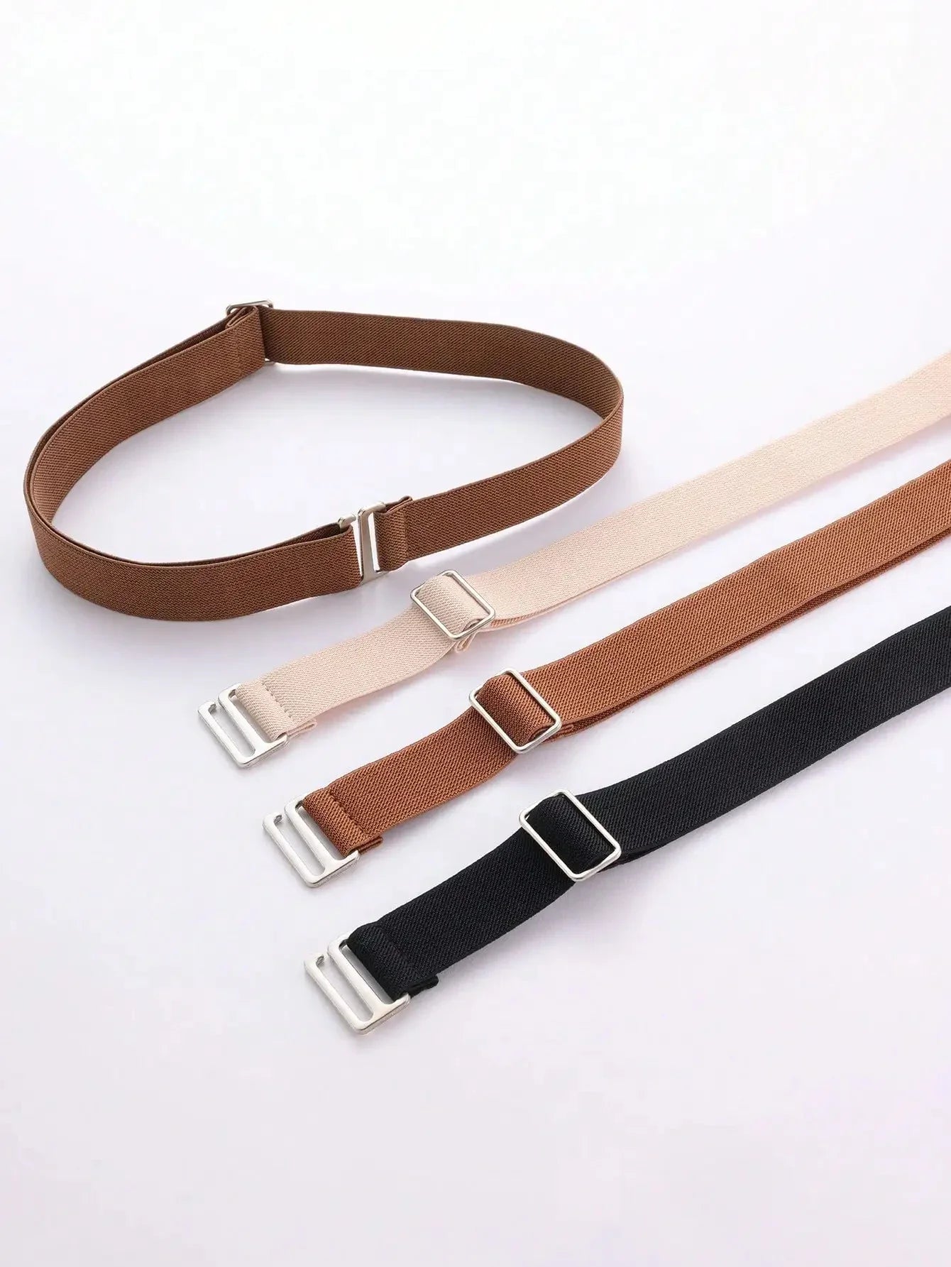Women’s Adjustable Elastic Pants Belt – Comfortable One-Size Anti-Slip Waistband, Fits Most