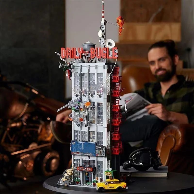 76178/76269 Avengers Tower Daily Bugle Building Blocks Set – Superhero Brick Toy Gifts for Kids