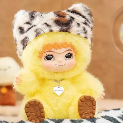 Cute Wakuku Plush Doll Keychain — Kawaii Monsters Box Vinyl Doll for Backpack, Bag, & Case Decoration Gift