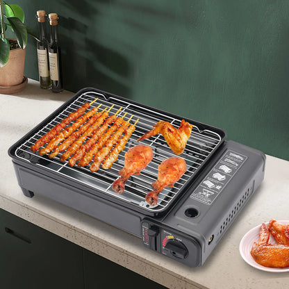 Portable Butane Grill Stove – Compact Gas Cooker for Camping, Traveling & Trekking
