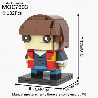 MOOXI Monster Demodog Stranger Things Figure Brickheadz Building Blocks Set – MOC Toy Gift