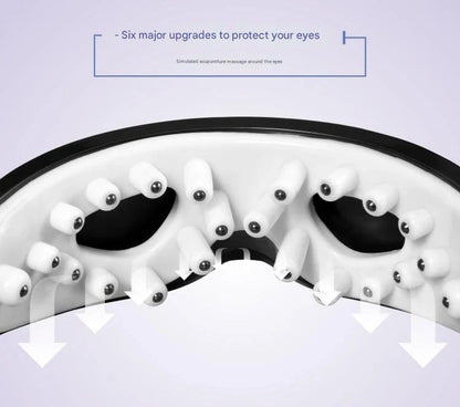 Eye Massager with 9 Modes & Multi-Frequency Vibration – 22-Magnet Therapy for Eye Health